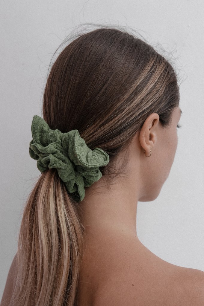 Green Scrunchie
