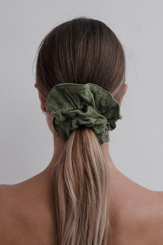 Green Scrunchie