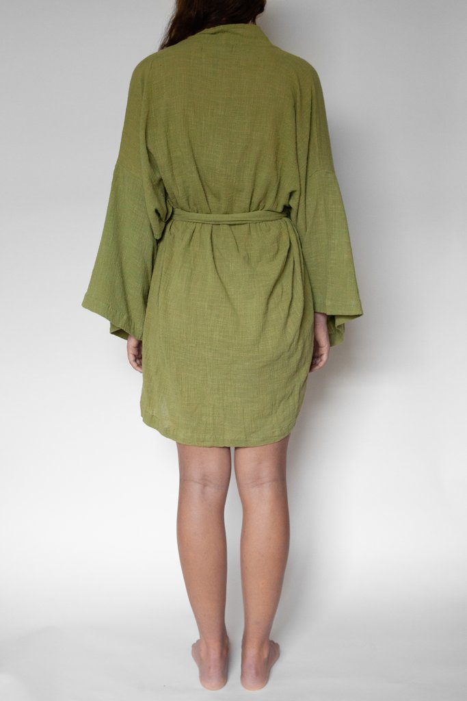 Earth Kimono - Green